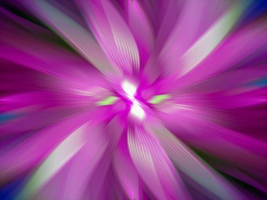 Soyut çok renkli yakınlaştırma efekti arka planı. Dijital olarak oluşturulmuş görüntü. Versicolor ışık ışınları. Renkli radyal bulanıklık, hızlı zumlama hareketi, güneş patlaması ya da yıldız patlaması. Banner Arkaplanı için Kullan