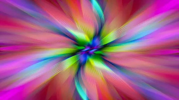 Абстрактный Фон Эффекта Многоцветного Зума Цифровое Изображение Луч Разноцветного Света — стоковое фото