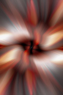 Soyut çok renkli yakınlaştırma efekti arka planı. Dijital olarak oluşturulmuş görüntü. Versicolor ışık ışınları. Renkli radyal bulanıklık, hızlı zumlama hareketi, güneş patlaması ya da yıldız patlaması. Banner Arkaplanı için Kullan