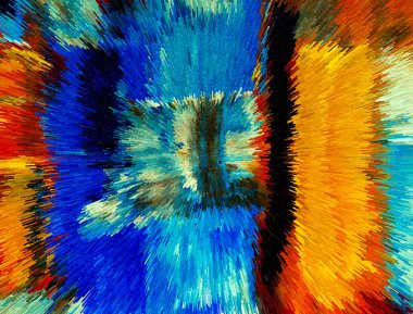 Canlı Soyut Fırça Vuruşları ve Özgün Küp Resimleri Çağdaş Sanatsal Arkaplan, Tuvaldeki Yağlı Boyaya Benzeyen Çağdaş Tasarım ve Yaratıcı Görsel Projeler İçin Mükemmel