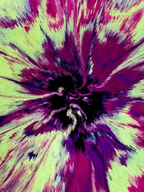 Canlı Soyut Fırça Vuruşları ve Özgün Küp Resimleri Çağdaş Sanatsal Arkaplan, Tuvaldeki Yağlı Boyaya Benzeyen Çağdaş Tasarım ve Yaratıcı Görsel Projeler İçin Mükemmel