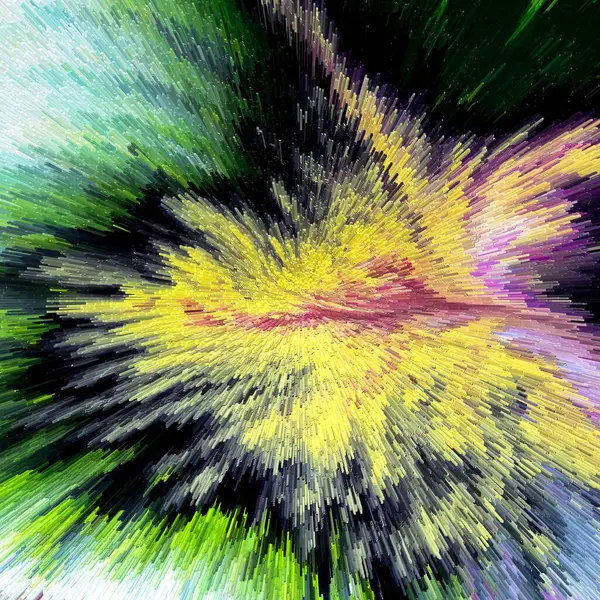 Canlı Soyut Fırça Vuruşları Özgün Küp Resimleri Çağdaş Sanatsal Arkaplan — Stok fotoğraf