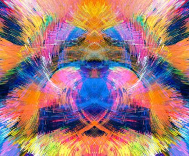 Canlı fraktal dünya. Neon parlamaları, pürüzsüz dokular, soyut desenler. Ağ, dekor ve ambalaj için çok yönlü. Suluboya tarzı soyutlama. Çiçek Efekti Eklenmiş Küpler Sanat Sanatı Web Arkaplanı