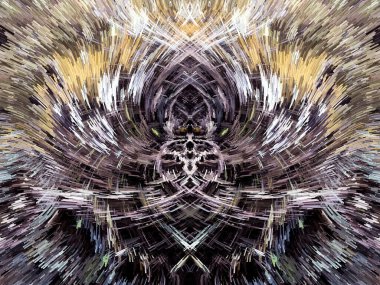 Soyut Senfoni: Canlı Fırça Vuruşları, Çıkarılan Küpler, Çağdaş Tablo - Modern Tasarım, Sanatsal Görsel Projeler ve Yaratıcı Endeavorlar İçin Mükemmel