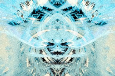 Soyut Senfoni: Canlı Fırça Vuruşları, Çıkarılan Küpler, Çağdaş Tablo - Modern Tasarım, Sanatsal Görsel Projeler ve Yaratıcı Endeavorlar İçin Mükemmel