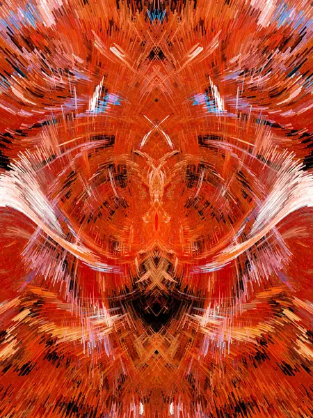 Абстрактная Симфония Вибрирующая Кисть Экструдированные Кубы Современные Канделябры Перфект Современного — стоковое фото