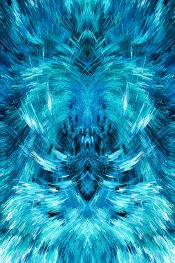 Soyut Senfoni: Canlı Fırça Vuruşları, Çıkarılan Küpler, Çağdaş Tablo - Modern Tasarım, Sanatsal Görsel Projeler ve Yaratıcı Endeavorlar İçin Mükemmel