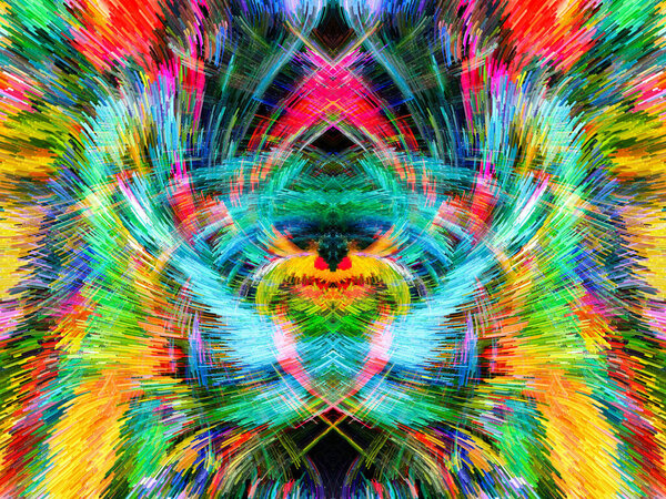 Абстрактная симфония: вибрирующая кисть, экструдированные кубы, современные канделябры - перфект для современного дизайна, художественных визуальных проектов и творческой эндезии.