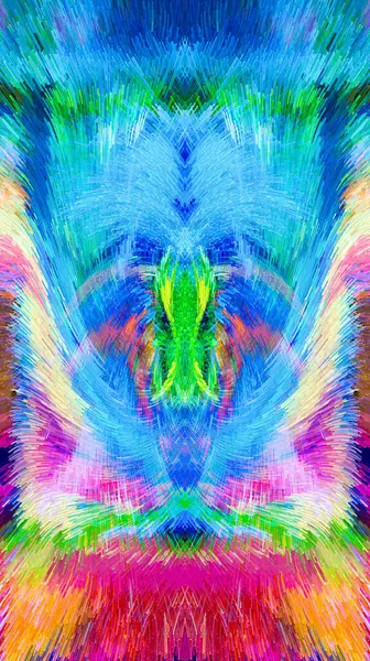 Lebendige Fraktale Welt Neon Leuchtet Nahtlose Texturen Abstrakte Muster Vielseitig — Stockfoto