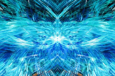 Canlı fraktal dünya. Neon parlamaları, pürüzsüz dokular, soyut desenler. Ağ, dekor ve ambalaj için çok yönlü. Suluboya tarzı soyutlama. Çiçek Efekti Eklenmiş Küpler Sanat Sanatı Web Arkaplanı