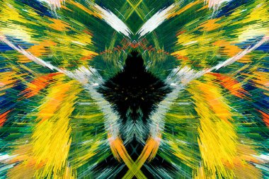 Canlı fraktal dünya. Neon parlamaları, pürüzsüz dokular, soyut desenler. Ağ, dekor ve ambalaj için çok yönlü. Suluboya tarzı soyutlama. Çiçek Efekti Eklenmiş Küpler Sanat Sanatı Web Arkaplanı