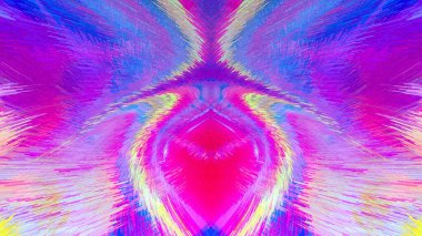 Canlı fraktal dünya. Neon parlamaları, pürüzsüz dokular, soyut desenler. Ağ, dekor ve ambalaj için çok yönlü. Suluboya tarzı soyutlama. Çiçek Efekti Eklenmiş Küpler Sanat Sanatı Web Arkaplanı