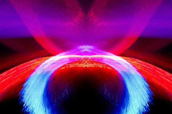 Lumea Fractală Vibrantă Strălucește Neon Texturi Fără Sudură Modele Abstracte — Fotografie, imagine de stoc