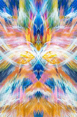 Grafik çizimleri için tasarım öğesi Fraktal sanat. Görsel gerçeküstü sanat eserleri. Karışık medya. Grafik tasarımı. Benzersiz bir model. Soyut suluboya arkaplanı