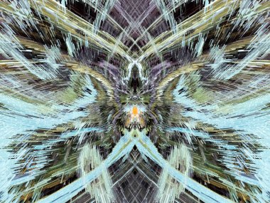 Grafik çizimleri için tasarım öğesi Fraktal sanat. Görsel gerçeküstü sanat eserleri. Karışık medya. Grafik tasarımı. Benzersiz bir model. Soyut suluboya arkaplanı