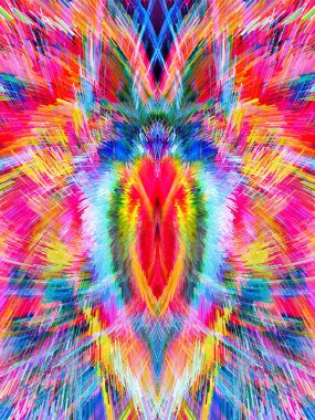 Grafik çizimleri için tasarım öğesi Fraktal sanat. Görsel gerçeküstü sanat eserleri. Karışık medya. Grafik tasarımı. Benzersiz bir model. Soyut suluboya arkaplanı