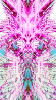 Grafik çizimleri için tasarım öğesi Fraktal sanat. Görsel gerçeküstü sanat eserleri. Karışık medya. Grafik tasarımı. Benzersiz bir model. Soyut suluboya arkaplanı