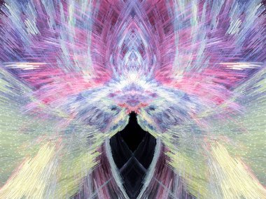 Grafik çizimleri için tasarım öğesi Fraktal sanat. Görsel gerçeküstü sanat eserleri. Karışık medya. Grafik tasarımı. Benzersiz bir model. Soyut suluboya arkaplanı