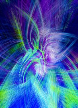 Grafikler için tasarım unsuru Vizyoner gerçeküstü sanat eserleri Fraktal Duvar Sanat Tasarımı. Benzersiz bir model. Soyut suluboya arkaplan bulanık çizgilerin fırça darbelerinin psikedelik dokusu