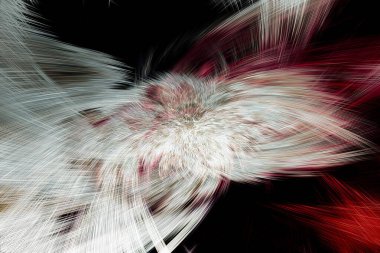 Grafikler için tasarım unsuru Vizyoner gerçeküstü sanat eserleri Fraktal Duvar Sanat Tasarımı. Benzersiz bir model. Soyut suluboya arkaplan bulanık çizgilerin fırça darbelerinin psikedelik dokusu