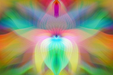 Canlı, soyut, modern sanat, renkli arka plan, dijital resim duvar kağıtları ve dekoratif kullanım için kıvrımlı, çok renkli, yaratıcı tasarım.