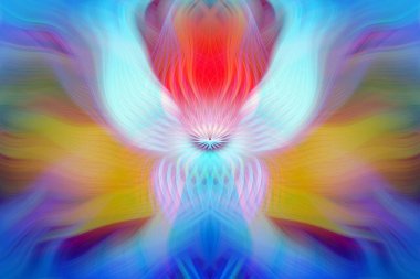 Canlı, soyut, modern sanat, renkli arka plan, dijital resim duvar kağıtları ve dekoratif kullanım için kıvrımlı, çok renkli, yaratıcı tasarım.