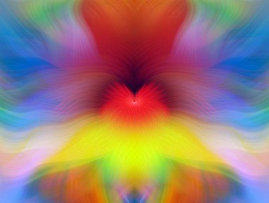 Canlı, soyut, modern sanat, renkli arka plan, dijital resim duvar kağıtları ve dekoratif kullanım için kıvrımlı, çok renkli, yaratıcı tasarım.