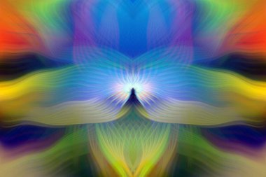 Canlı, soyut, modern sanat, renkli arka plan, dijital resim duvar kağıtları ve dekoratif kullanım için kıvrımlı, çok renkli, yaratıcı tasarım.