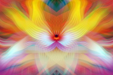 Canlı, soyut, modern sanat, renkli arka plan, dijital resim duvar kağıtları ve dekoratif kullanım için kıvrımlı, çok renkli, yaratıcı tasarım.