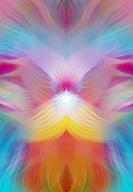 Canlı, soyut, modern sanat, renkli arka plan, dijital resim duvar kağıtları ve dekoratif kullanım için kıvrımlı, çok renkli, yaratıcı tasarım.