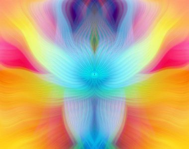 Canlı, soyut, modern sanat, renkli arka plan, dijital resim duvar kağıtları ve dekoratif kullanım için kıvrımlı, çok renkli, yaratıcı tasarım.