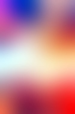 Colorful gradient abstract background with smooth color transitions, featuring vibrant red, blue, and yellow tones. Perfect for modern design, digital art, web backgrounds, presentations, and creative projects clipart