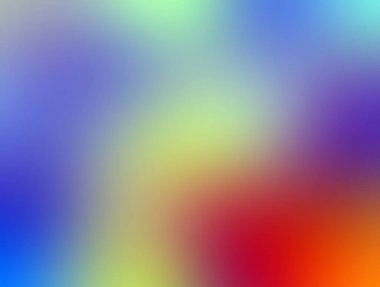 Renkli gradyan soyut arka plan, canlı kırmızı, mavi ve sarı tonlarla renklendirilmiş. Modern tasarım, dijital sanat, web geçmişi, sunumlar ve yaratıcı projeler için mükemmel.