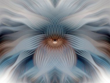 Renkli soyut modern sanat arka planı canlı renkler, simetrik kaleydoskop desenleri ve mavi, kırmızı, pembe, sarı ve yeşil renkli akışkan dokular.