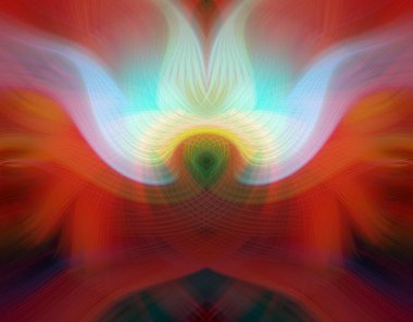 Simetrik Gradyan Şablonları, Kalın Dijital Tasarım, Neon Renkleri ve Yaratıcı Arkaplan, Duvar Kağıdı ve Dekoratif Dokular İçin Fütürist Estetik Mükemmel