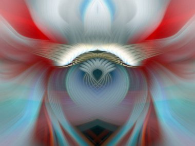 Simetrik Gradyan Şablonları, Kalın Dijital Tasarım, Neon Renkleri ve Yaratıcı Arkaplan, Duvar Kağıdı ve Dekoratif Dokular İçin Fütürist Estetik Mükemmel