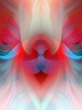 Simetrik Gradyan Şablonları, Kalın Dijital Tasarım, Neon Renkleri ve Yaratıcı Arkaplan, Duvar Kağıdı ve Dekoratif Dokular İçin Fütürist Estetik Mükemmel