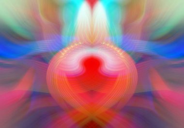 Simetrik Gradyan Şablonları, Kalın Dijital Tasarım, Neon Renkleri ve Yaratıcı Arkaplan, Duvar Kağıdı ve Dekoratif Dokular İçin Fütürist Estetik Mükemmel