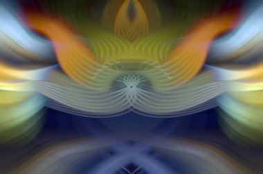 Simetrik Gradyan Şablonları, Kalın Dijital Tasarım, Neon Renkleri ve Yaratıcı Arkaplan, Duvar Kağıdı ve Dekoratif Dokular İçin Fütürist Estetik Mükemmel