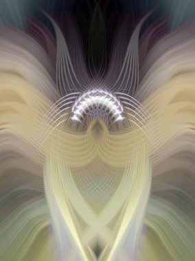 Simetrik Gradyan Şablonları, Kalın Dijital Tasarım, Neon Renkleri ve Yaratıcı Arkaplan, Duvar Kağıdı ve Dekoratif Dokular İçin Fütürist Estetik Mükemmel