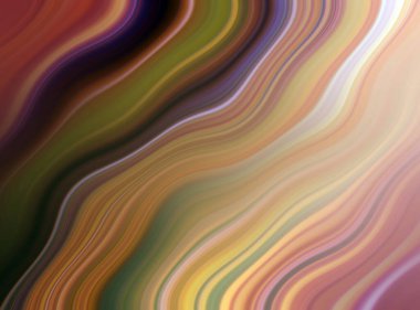 Kırmızı, Yeşil, Mavi, Turkuaz ve Turkuaz Modern Sanatsal Arkaplan Tasarımı Dalgaları ile Canlı Soyut Boyama