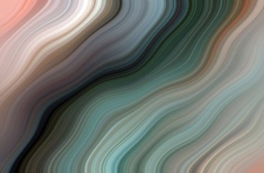 Kırmızı, Yeşil, Mavi, Turkuaz ve Turkuaz Modern Sanatsal Arkaplan Tasarımı Dalgaları ile Canlı Soyut Boyama