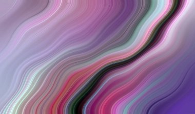 Kırmızı, Yeşil, Mavi, Turkuaz ve Turkuaz Modern Sanatsal Arkaplan Tasarımı Dalgaları ile Canlı Soyut Boyama