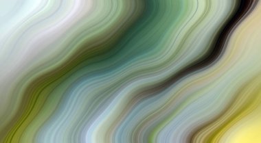 Kırmızı, Yeşil, Mavi, Turkuaz ve Turkuaz Modern Sanatsal Arkaplan Tasarımı Dalgaları ile Canlı Soyut Boyama