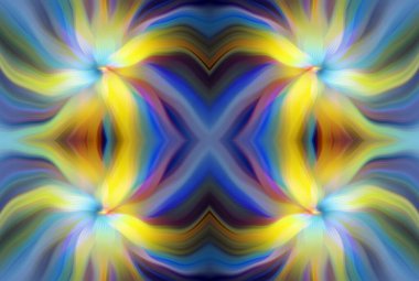 Kırmızı, mavi ve mor renkli canlı, soyut, simetrik akış desenleri. Modern Artistik Arkaplan Tasarımı Yaratıcı Projeler, Çağdaş Dekor, Duvar kağıtları, Dijital Sanat İlhamları