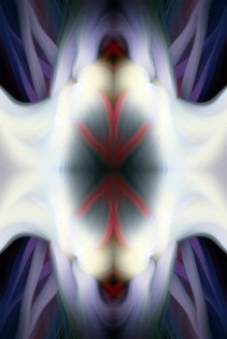 Soyut Dijital Sanat, Futuristik Fraktal Dünya, Renkli Fantezi, Neon Parıltısı, Simetrik Kaleydoskop, 3D Şeritler, Dekoratif Çiçek Süslemesi, Renkli Soyut Resimler ve Fantezi Dokular