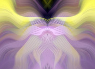 Canlı Soyut Sanatsal Simetrik Renkli Kaleydoskopik Tasarım Parlak Desenler, Geometrik Şekiller, Modern Geleceğsel Sanatsal Biçimli Değişken Enerji