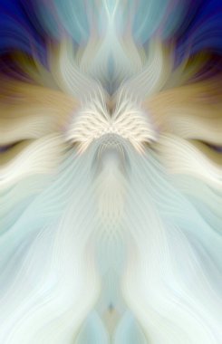 Canlı Soyut Sanatsal Simetrik Renkli Kaleydoskopik Tasarım Parlak Desenler, Geometrik Şekiller, Modern Geleceğsel Sanatsal Biçimli Değişken Enerji