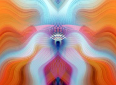 Vivid Abstract Digital Art Symmetrical Colorful Kaleidoscopic Design Featuring Radiant Patterns, Geometric Shapes, Flowing Energy in a Modern Futuristic Artistic Style with Vibrant Gradient Colors clipart