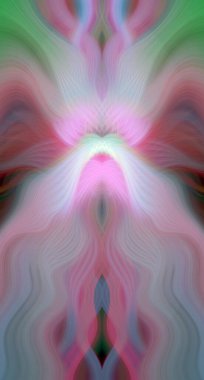 Canlı Soyut Sanatsal Simetrik Renkli Kaleydoskopik Tasarım Parlak Desenler, Geometrik Şekiller, Modern Geleceğsel Sanatsal Biçimli Değişken Enerji